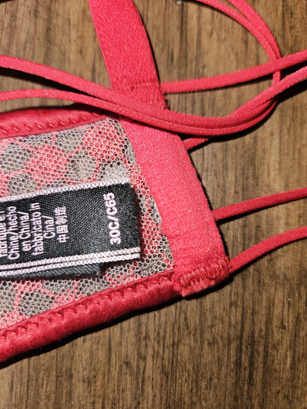Victoria's Secret Red Lace Underwire Front-Closure Bra
